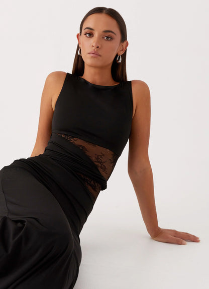 ALEJANDRA | Vestido largo maxi elegante