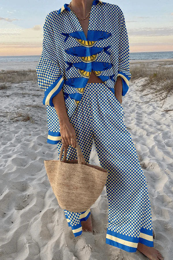 ANDREA | Conjunto de lino Verano