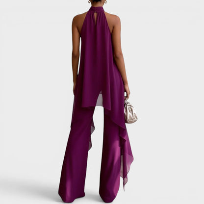 CLARA | Conjunto Elegante Cuello Halter