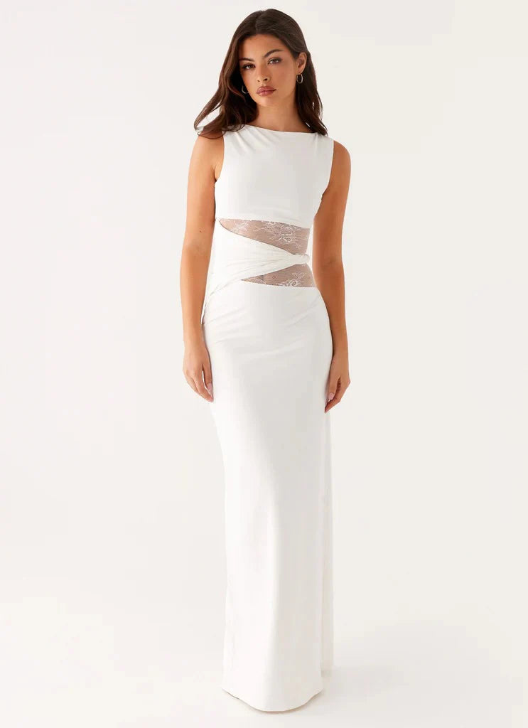 ALEJANDRA | Vestido largo maxi elegante