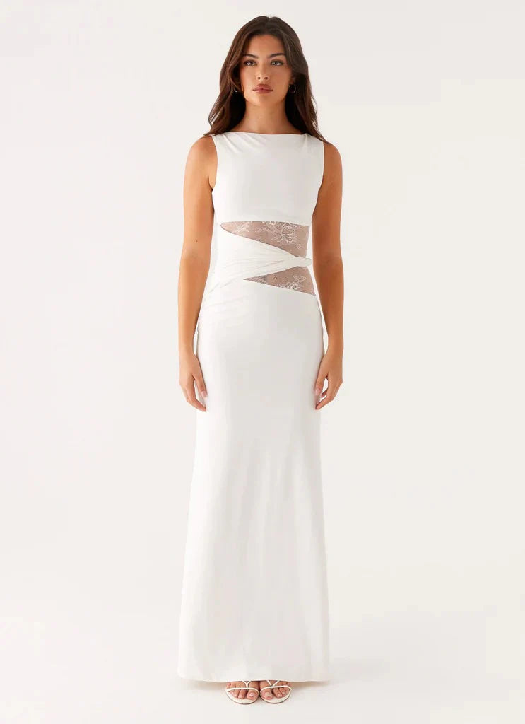 ALEJANDRA | Vestido largo maxi elegante