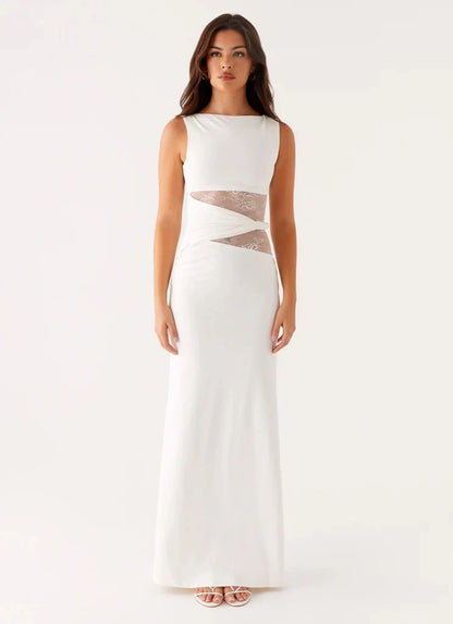 ALEJANDRA | Vestido largo maxi elegante