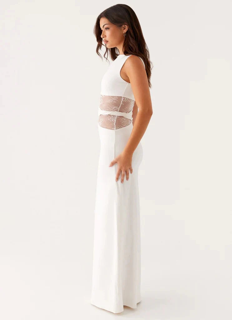 ALEJANDRA | Vestido largo maxi elegante