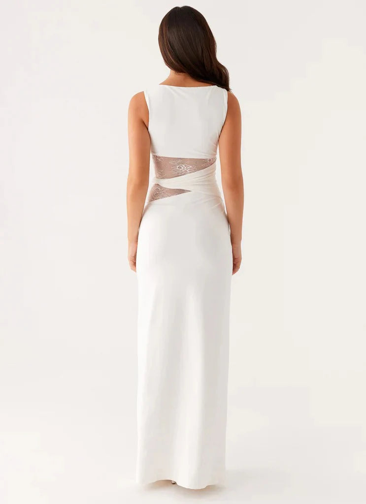 ALEJANDRA | Vestido largo maxi elegante