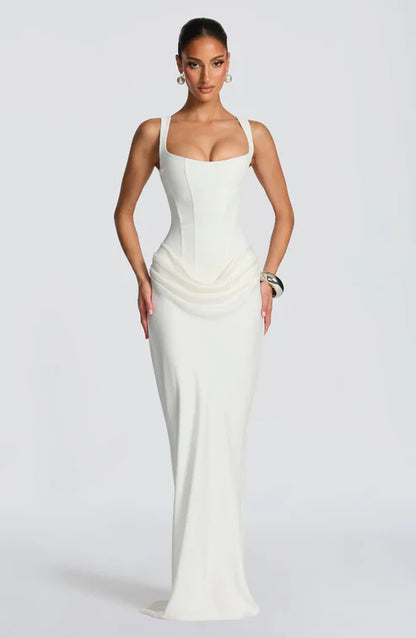 AMAIA | Vestido elegante scarlet eclipse