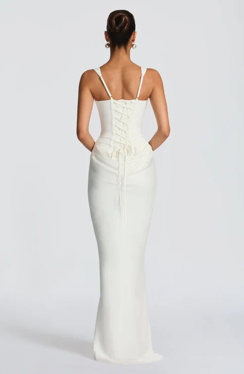 AMAIA | Vestido elegante scarlet eclipse