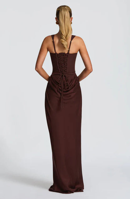 AMAIA | Vestido elegante scarlet eclipse