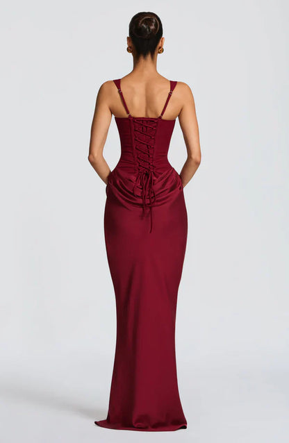 AMAIA | Vestido elegante scarlet eclipse